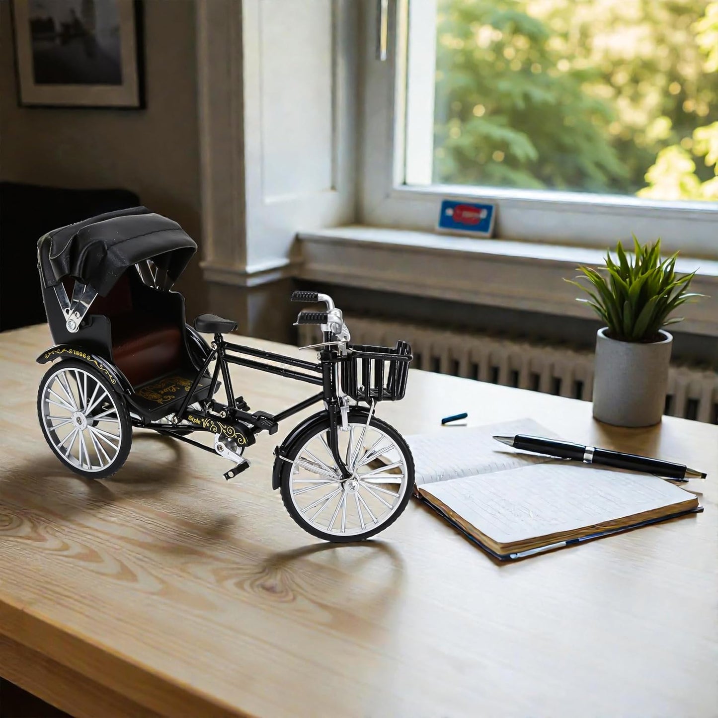 DIY Retro Tricycle Model Scale Kit for Kids