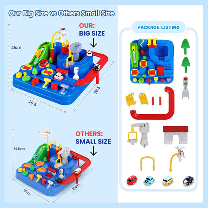 Kidology Car Adventure Rescue Track Set