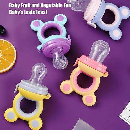 Silicone Baby Fruit Feeder & Food Nibbler