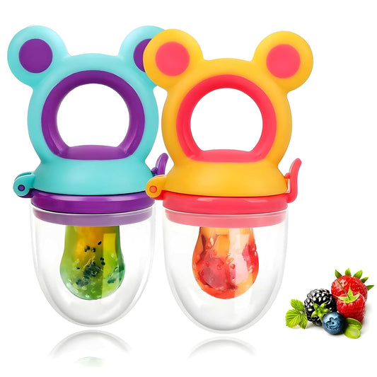 Silicone Baby Fruit Feeder & Food Nibbler