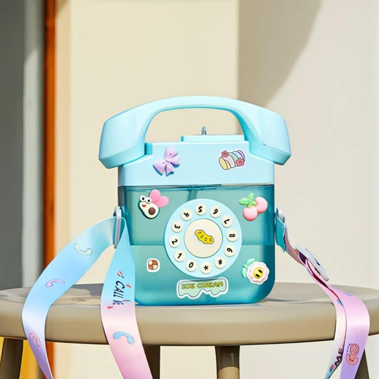 Creative Retro Phone Water Bottle