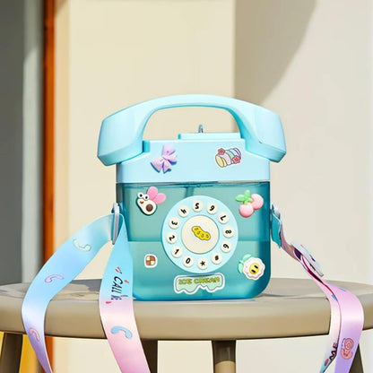 Creative Retro Phone Water Bottle