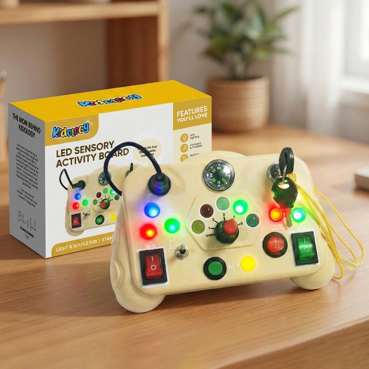 Kidology Montessori Busy Board