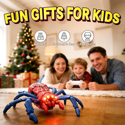 Wall-Crawl Remote Spider Toy