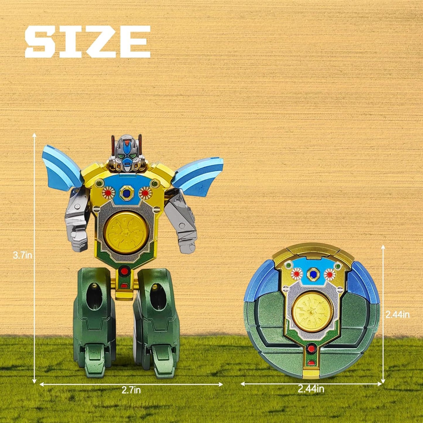 Transforming Robot Fidget Spinner