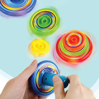 Rainbow Multi-layer Spinning Top Toy