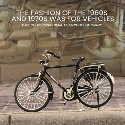 DIY Retro Bicycle Model Scale Kit for Kids
