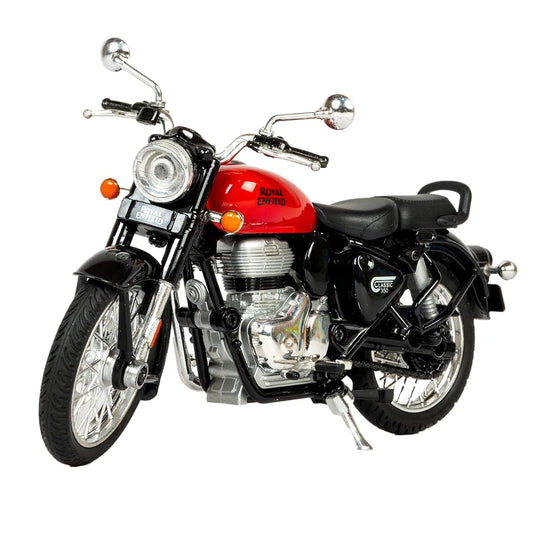 Royal Enfield 1:15 Scale Diecast Motorcycle Model Toy