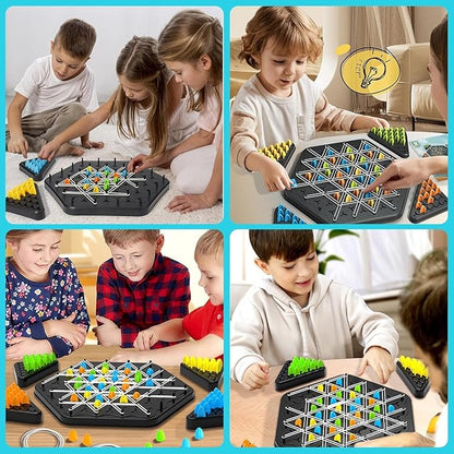 Kidology Chain Triangle Chess Game