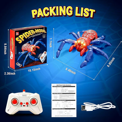 Wall-Crawl Remote Spider Toy