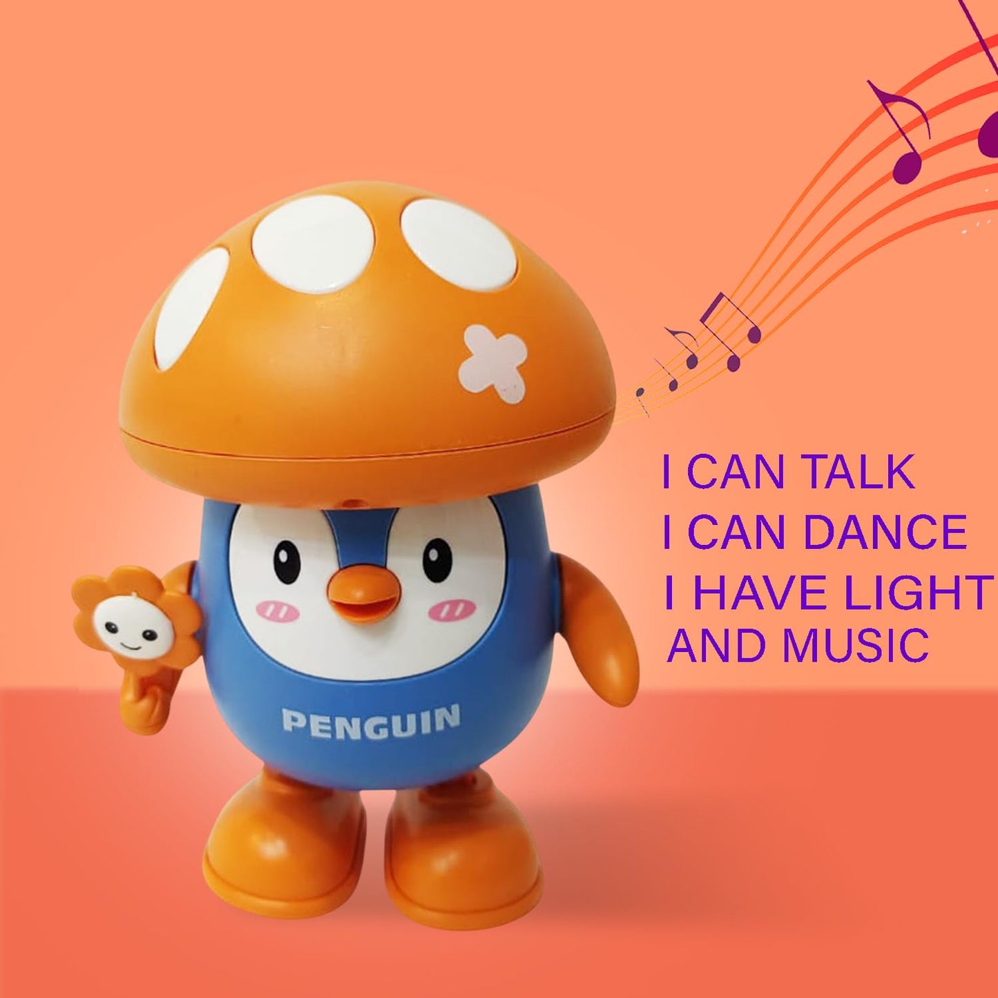 Dancing Mushroom with Talkback