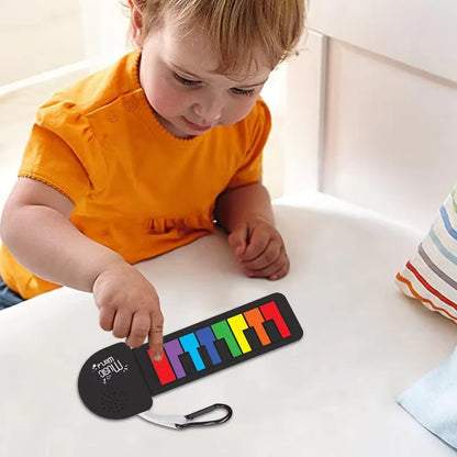 Rainbow Pocket Piano Keychain