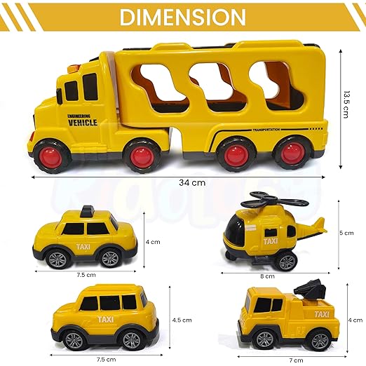 Kidology Rescue Vehicles Truck 5-in-1