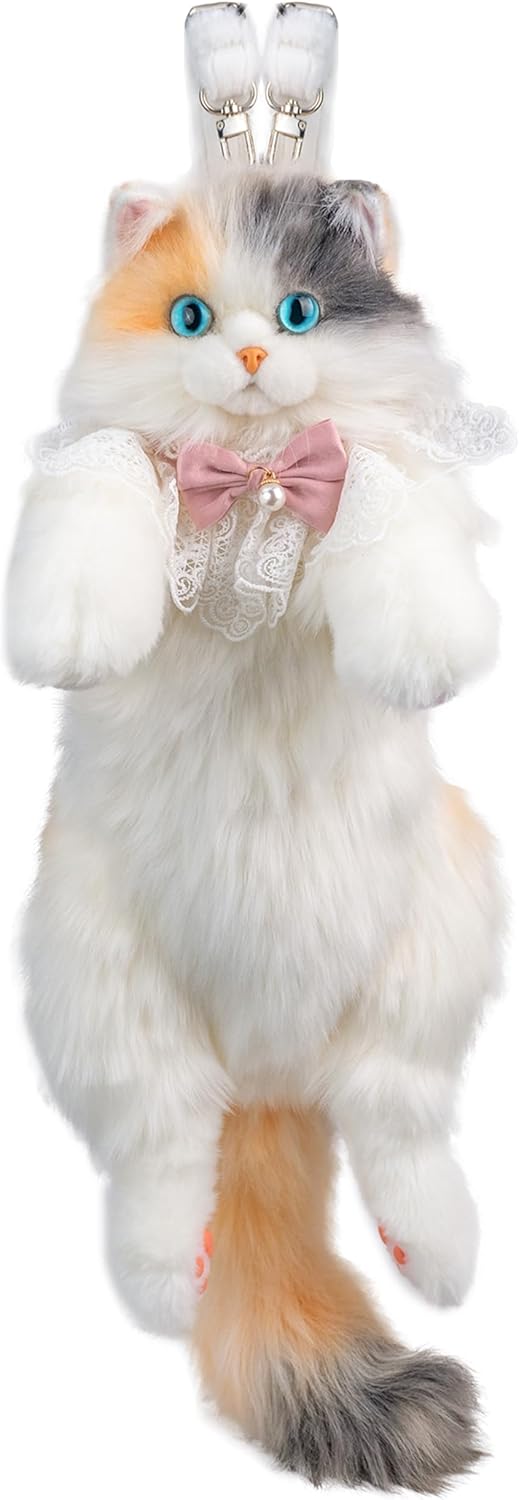 Cat Plush Backpack with Sound