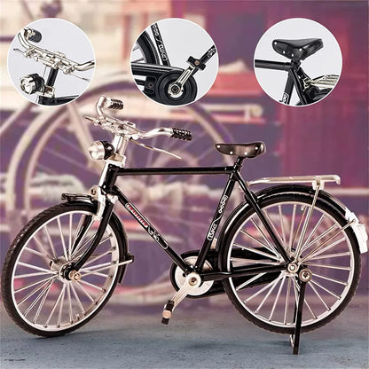 DIY Retro Bicycle Model Scale Kit for Kids