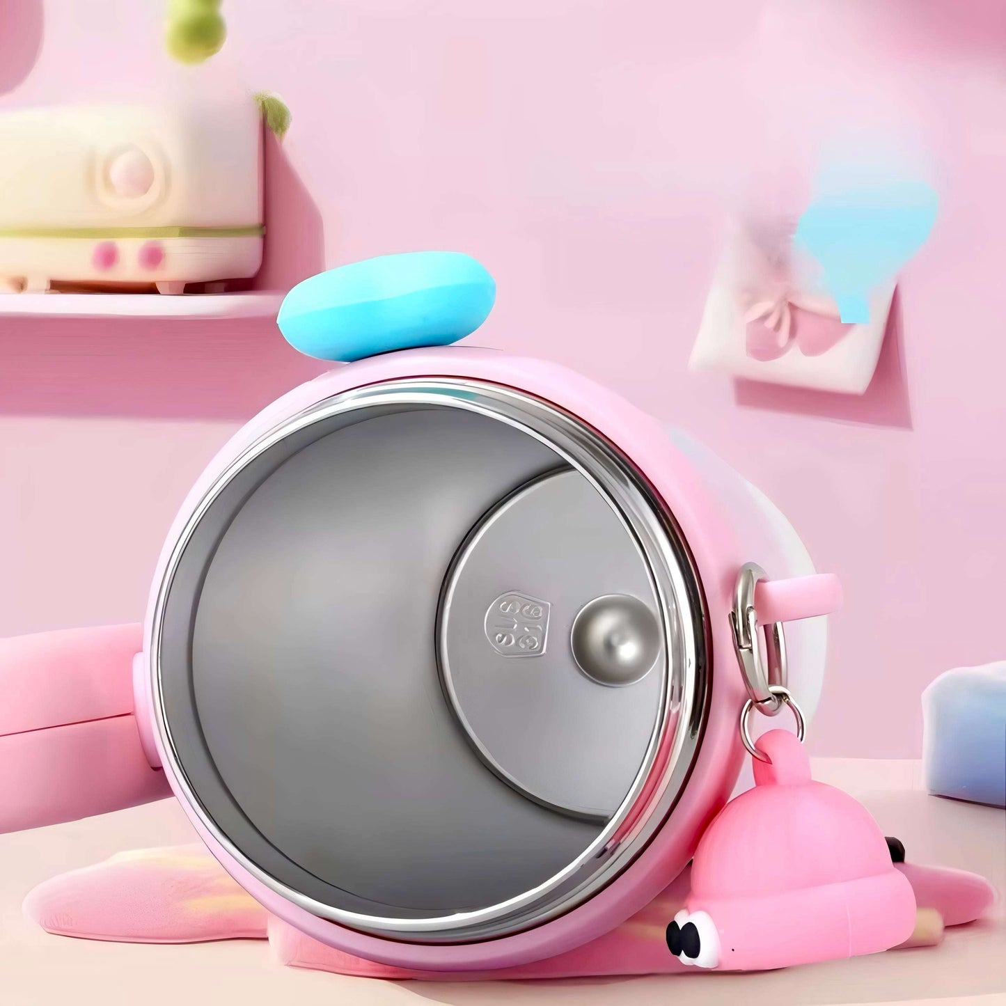 Rainbow Sip Tumbler – 900ML | Cute Kawaii