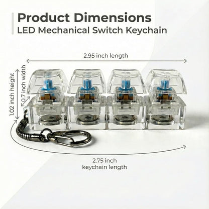 Mechanical Keyboard Switch Keychain Fidget Toy