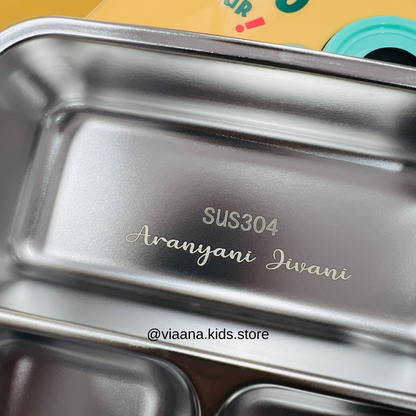 Dino Spill Free Bento Lunch Box