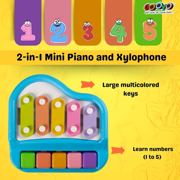 Tiny Tune Piano Xylophone Play Set