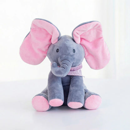Peekaboo Musical Elephant Plush Toy