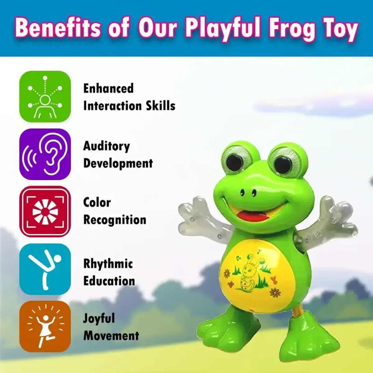 Musical Dancing Frog