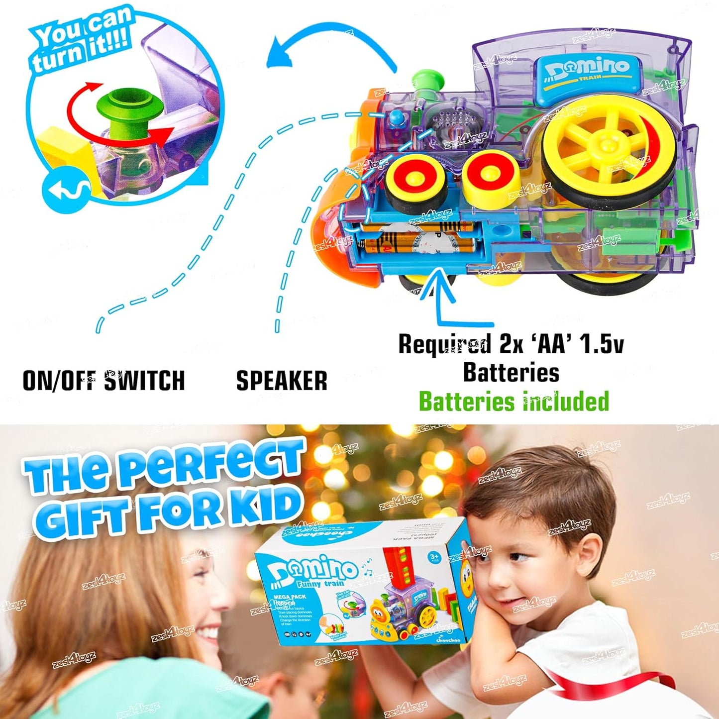 Domino Automatic Laying Train with 40 Tiles