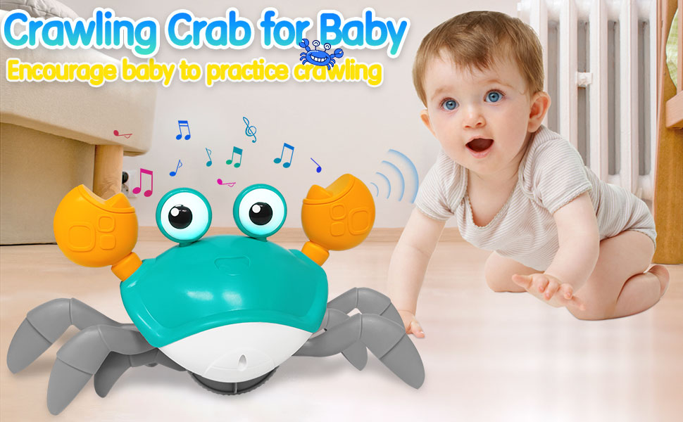 Kidology Dancing Musical Crawling Crab