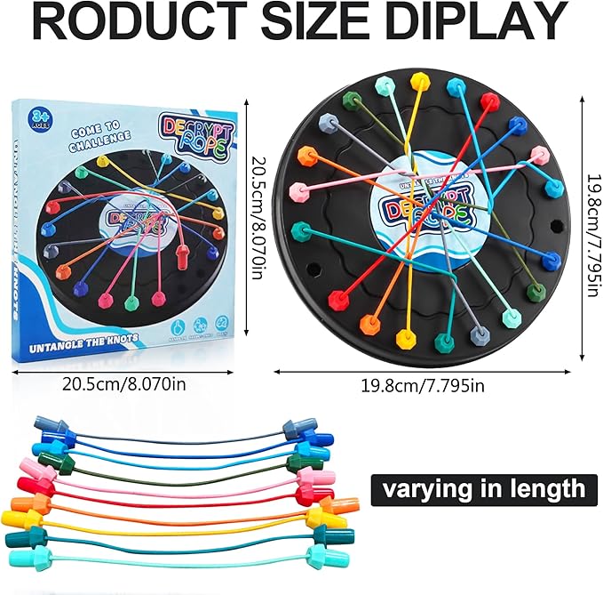 Kidology Rope Untangling Puzzle Game