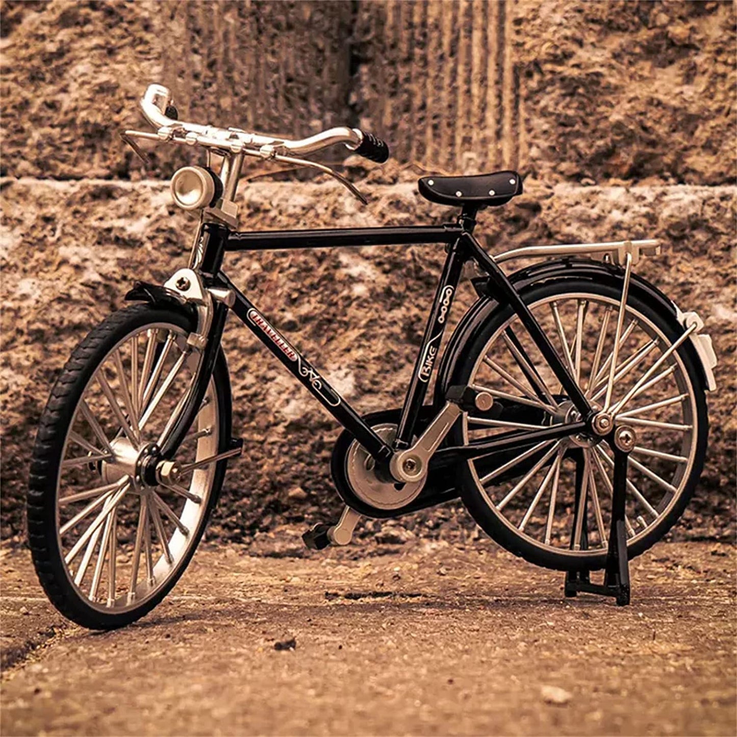 DIY Retro Bicycle Model Scale Kit for Kids