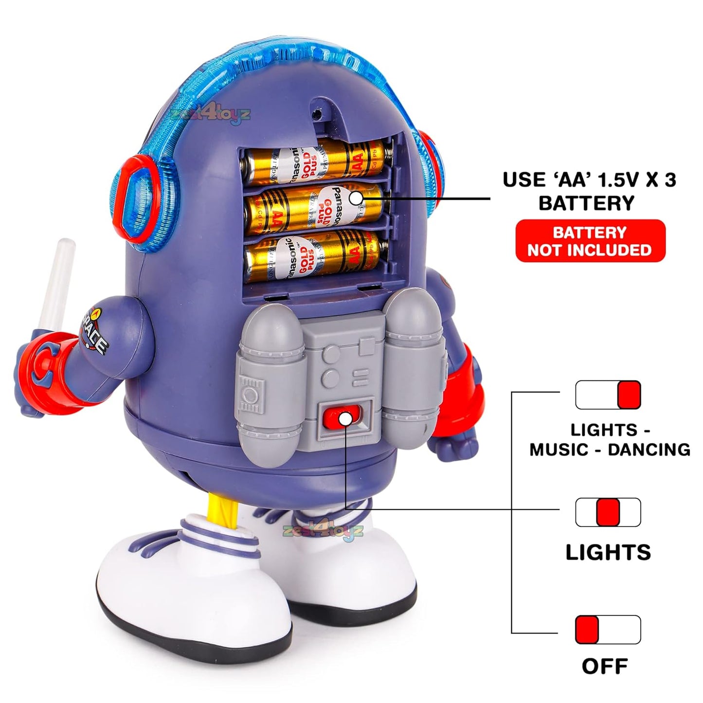 Dancing Space Duck Toy