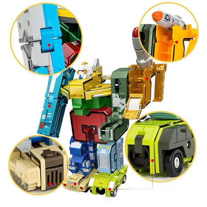 Kidology NumberBot Transformers Set