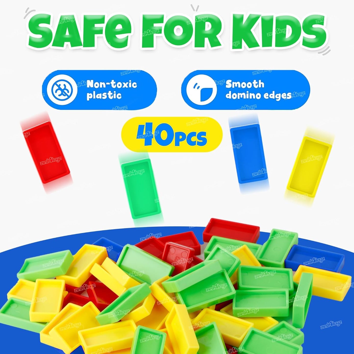 Domino Automatic Laying Train with 40 Tiles