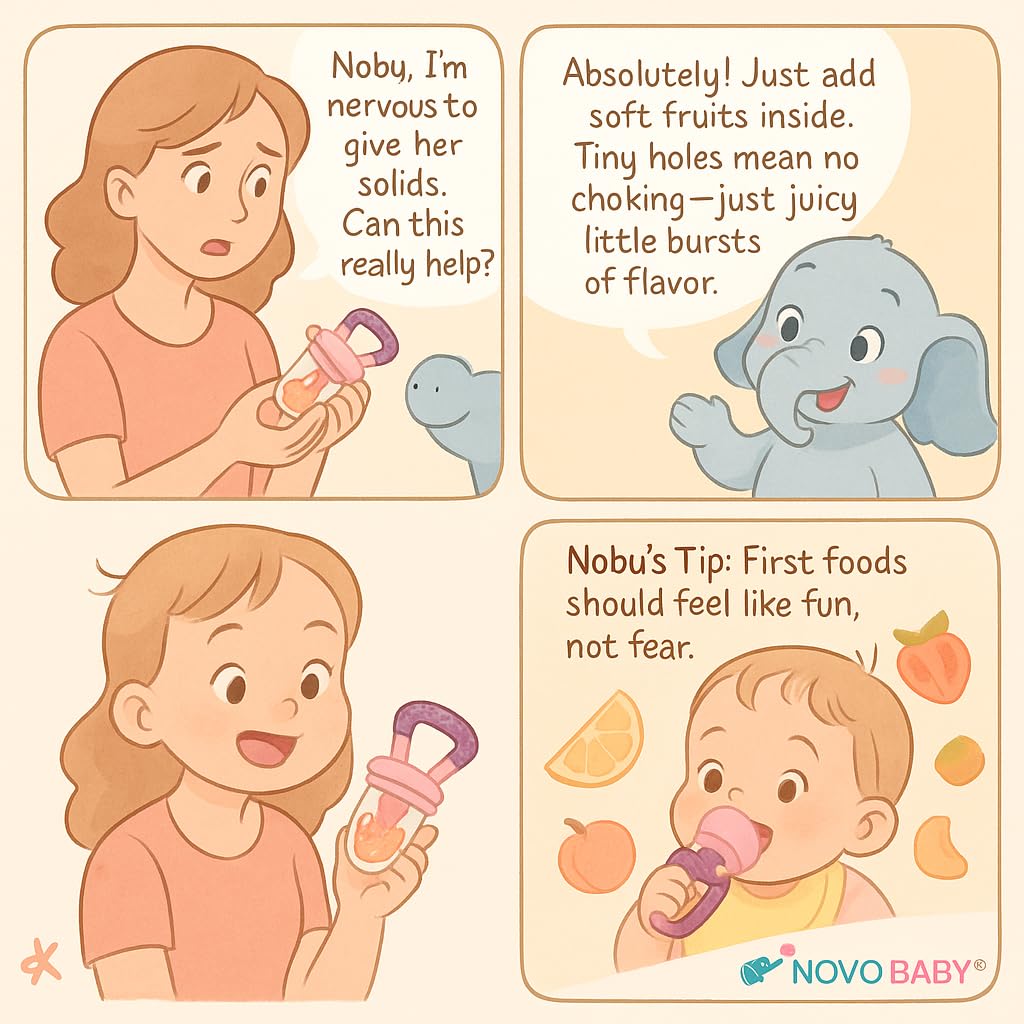 Silicone Baby Fruit Feeder