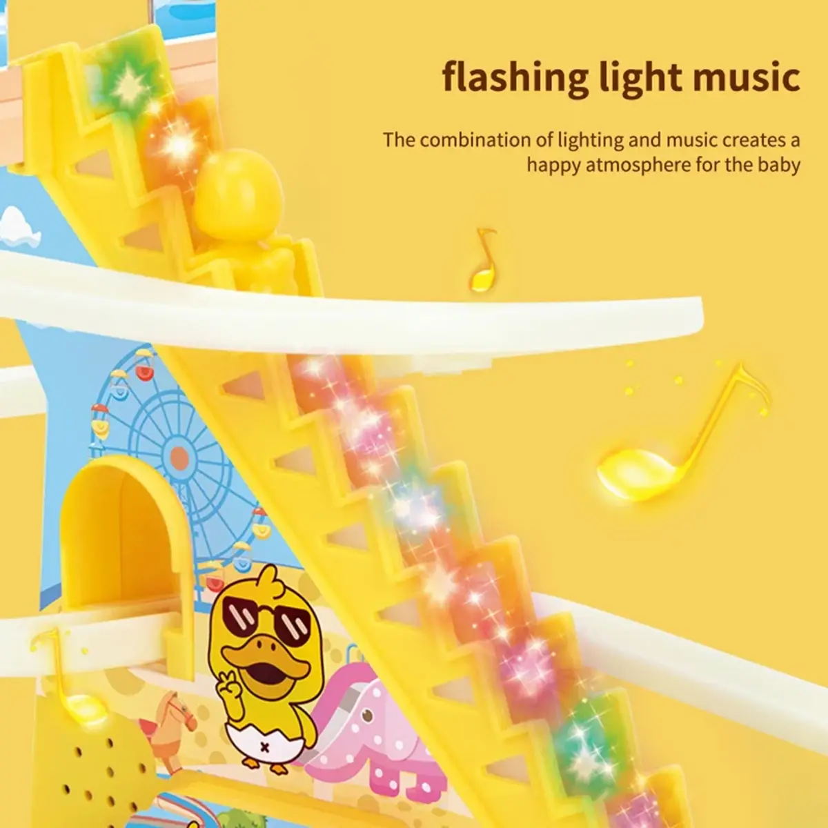Musical Sliding Duck Toy