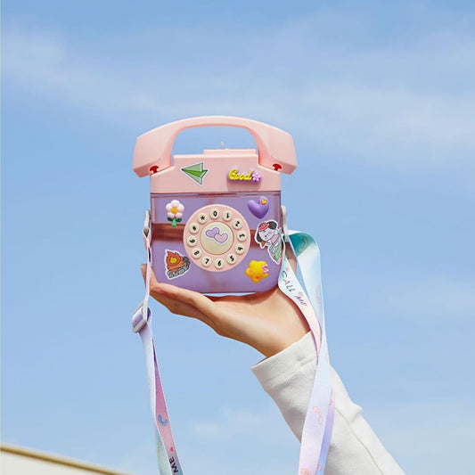 Creative Retro Phone Water Bottle