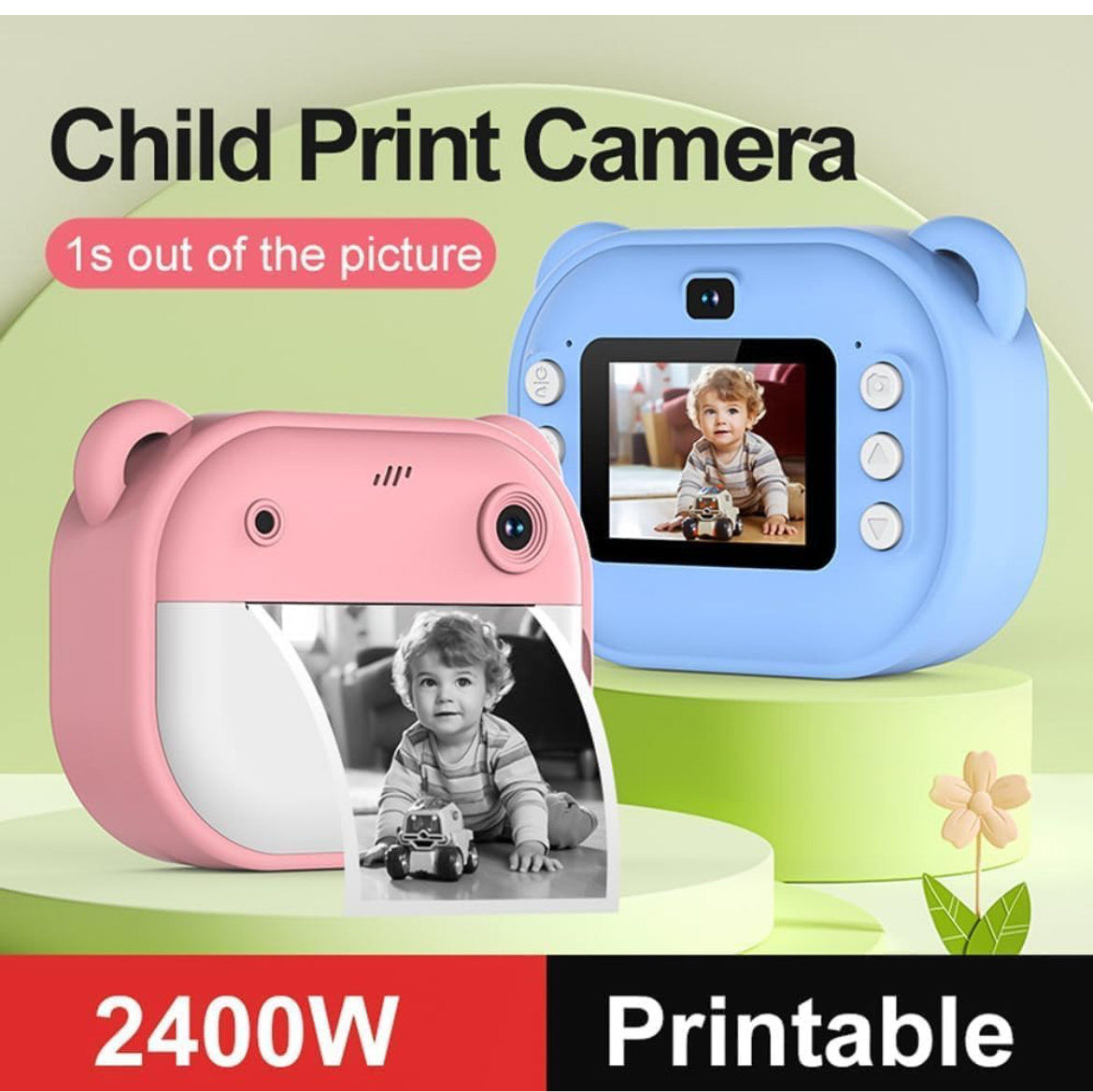 Kids Instant Print Camera