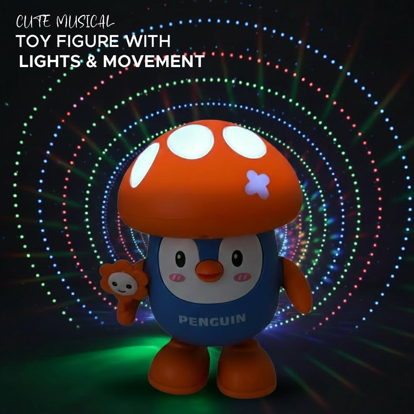 Dancing Mushroom with Talkback