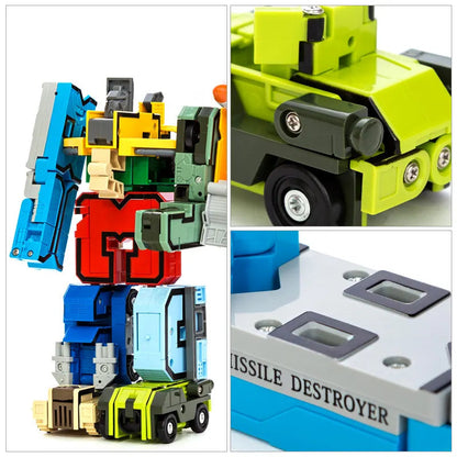 Kidology NumberBot Transformers Set