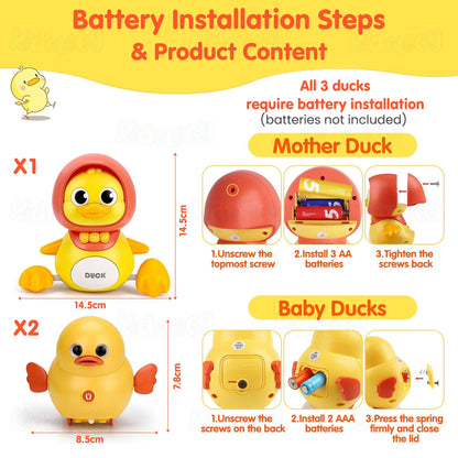 Kidology Baby Musical Duck Toy Set