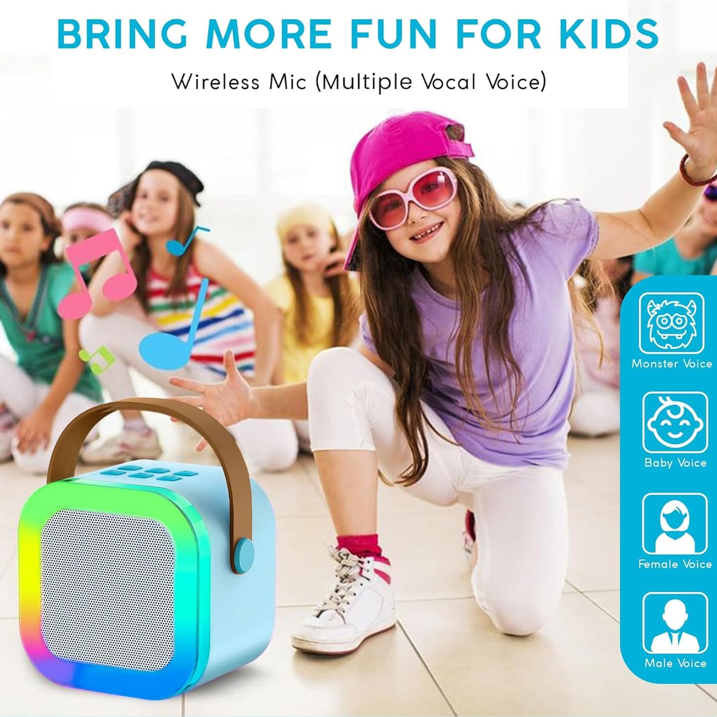 Kidology Sing-Along Bluetooth Karaoke