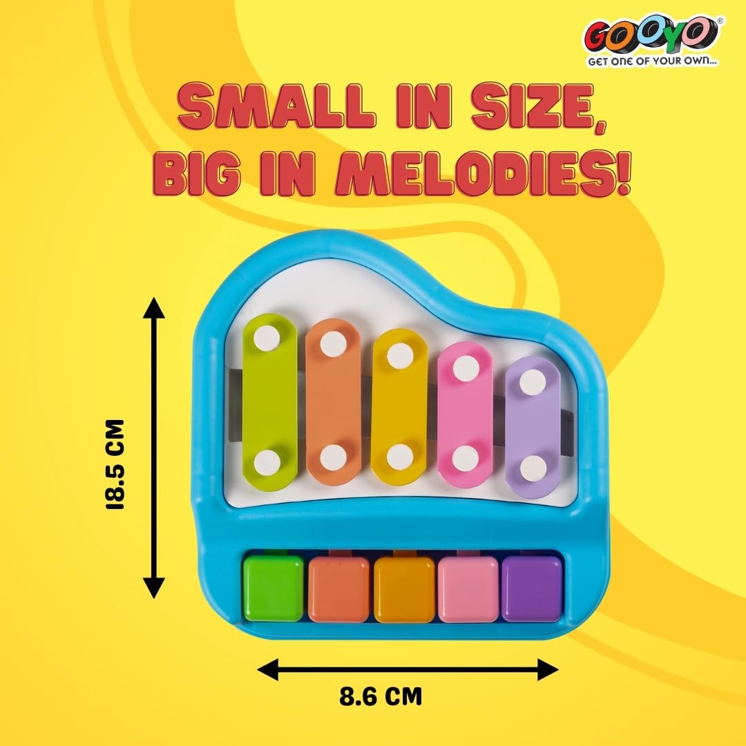2 in 1  Mini Piano Xylophone