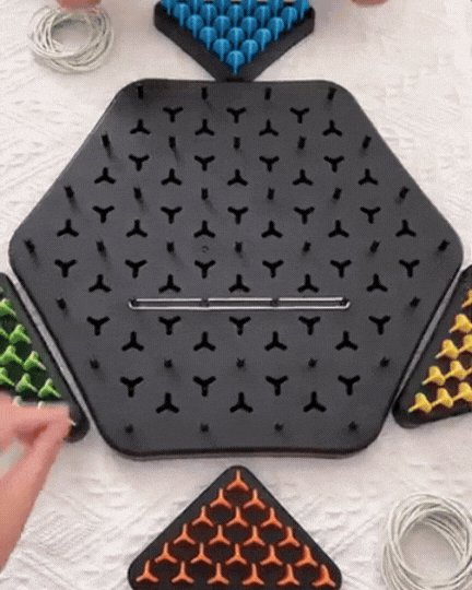 Kidology Chain Triangle Chess Game