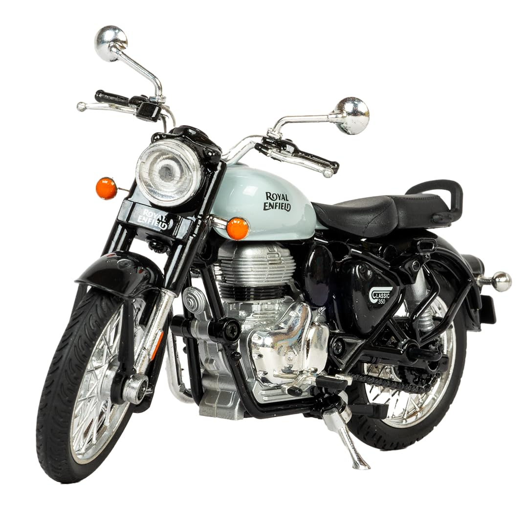 Royal Enfield 1:15 Scale Diecast Motorcycle Model Toy