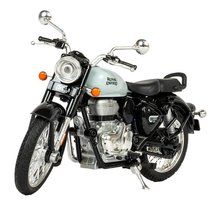 Royal Enfield 1:15 Scale Diecast Motorcycle Model Toy