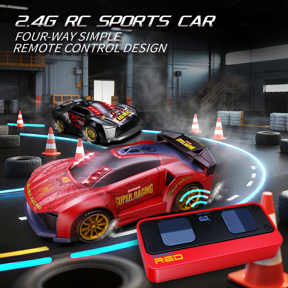 3-in-1 Infrared Gun Shooting RC Car