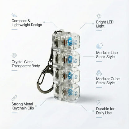 Mechanical Keyboard Switch Keychain Fidget Toy