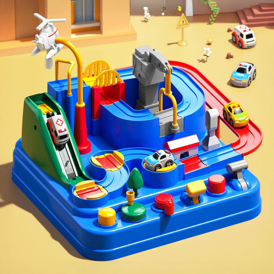 Kidology Car Adventure Rescue Track Set