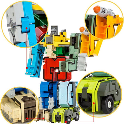 Kidology NumberBot Transformers Set