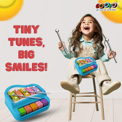 2 in 1  Mini Piano Xylophone