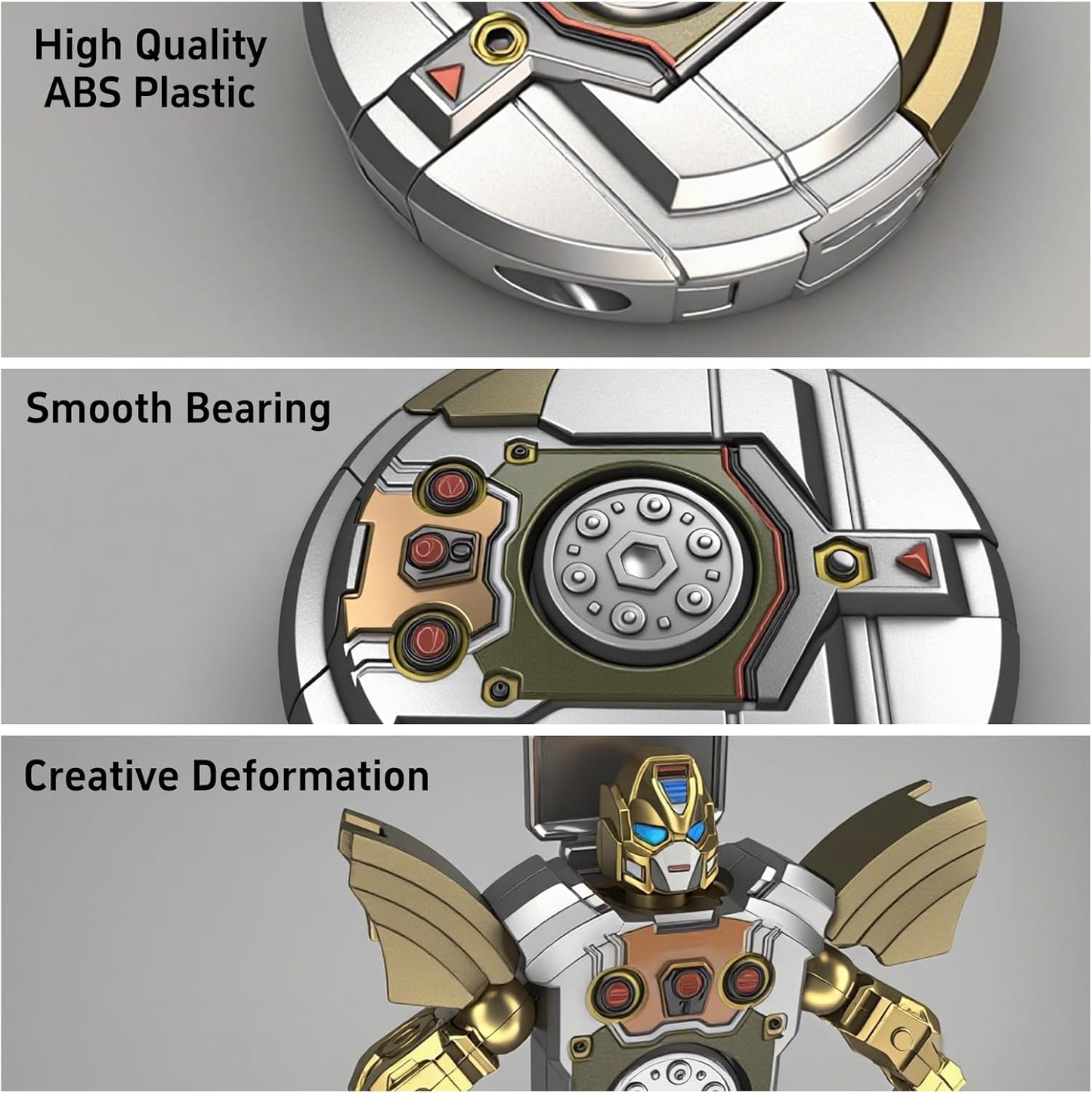 Transforming Robot Fidget Spinner